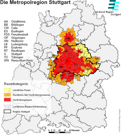 Ökoterminal in der Metropolregion Stuttgart